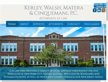 Tablet Screenshot of kerleywalsh.com